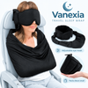 VanexiaFly - 3 in 1 Travel Pillow & Eye Mask