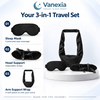 VanexiaFly - 3 in 1 Travel Pillow & Eye Mask